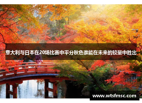 意大利与日本在20场比赛中平分秋色谁能在未来的较量中胜出