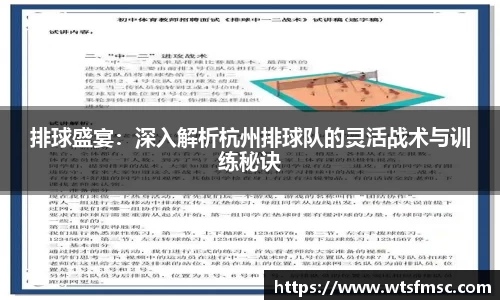 排球盛宴：深入解析杭州排球队的灵活战术与训练秘诀